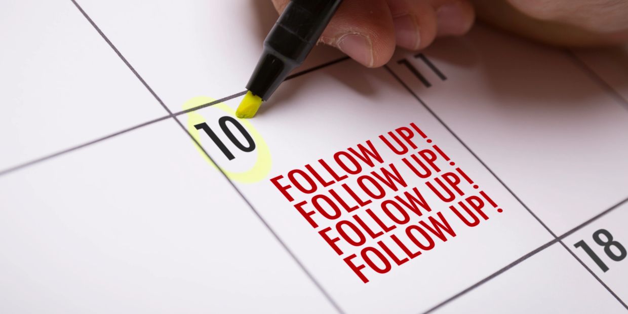 Automated lead follow-up and sales nurturing calendar