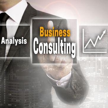 Business consulting concepts with focus on solutions, analysis, and growth increase.