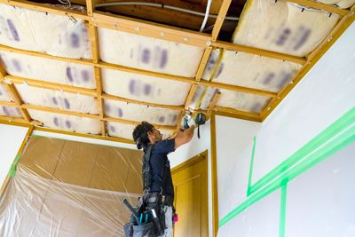 Commercial Fire damage repair technician