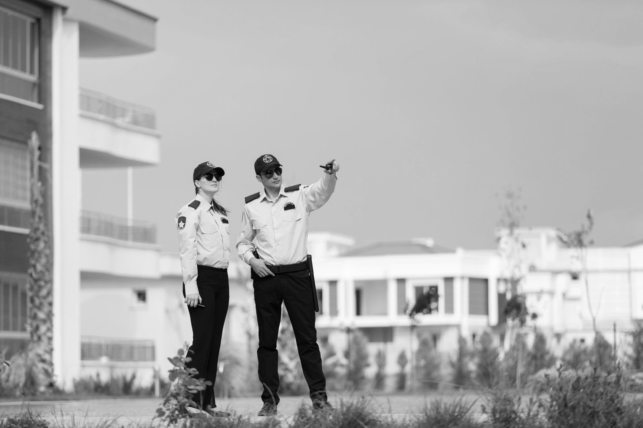 Security guards standing for Security Services in Goa, Security Agency in goa, Top Security in Goa
