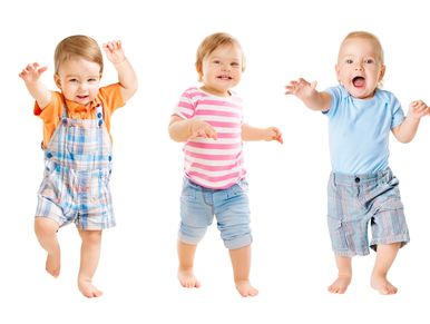 babies dancing for music & movement class