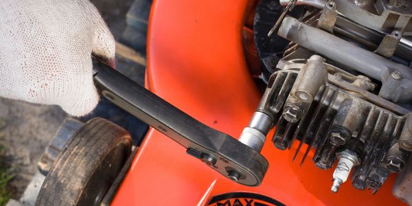 Lawn mower repair.