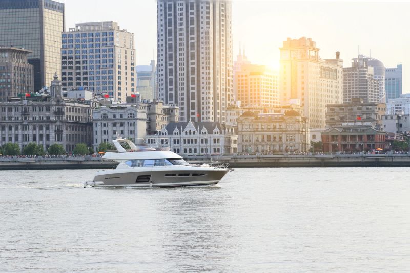 yacht at shanghai