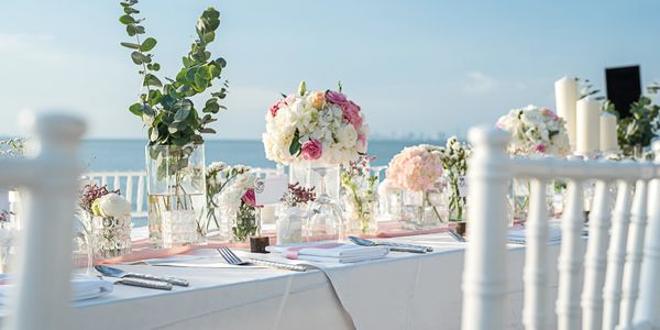 Wedding reception, beach wedding, florida wedding, florida destination beach wedding