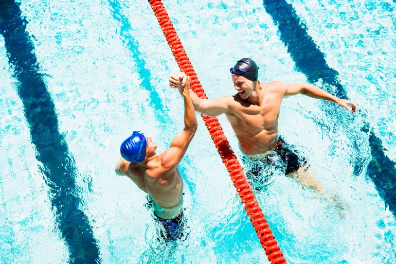 Swimmers rally for community support at Splash Bash.