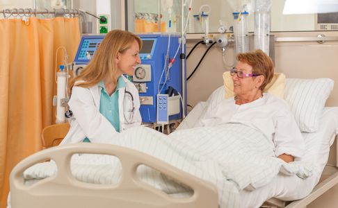 Colorful array of healthful foods on a wooden table.