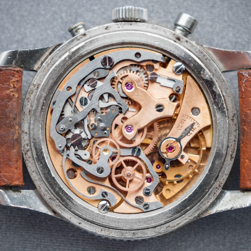 Mechanical Workings Of A Luxury Wristwatch