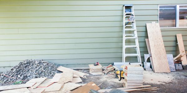 Siding installation 