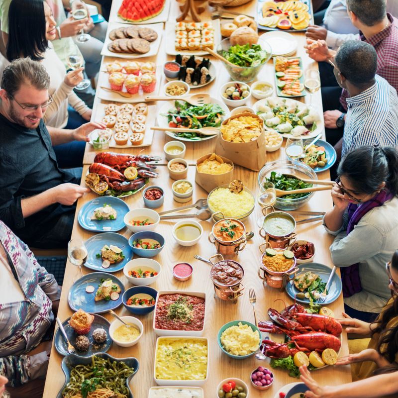 Food Catering Cuisine Culinary Gourmet Buffet Party Concept