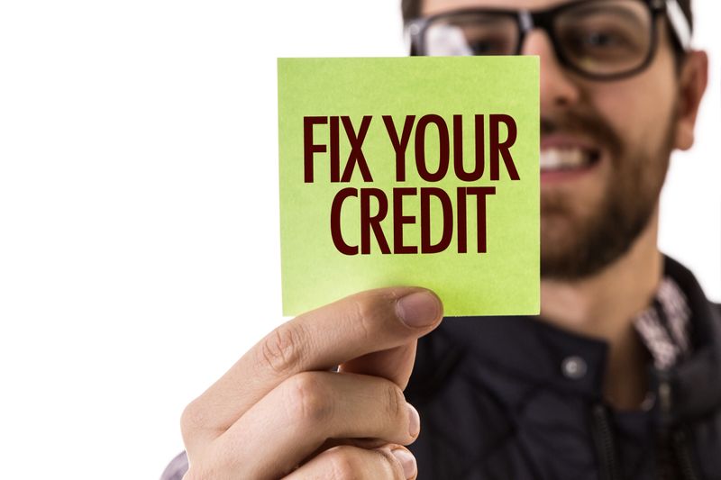 Fix Your Credit sign