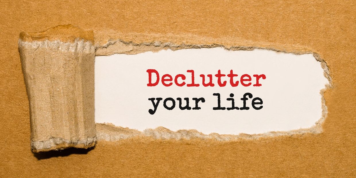 Declutter your life and get ride of your junk!