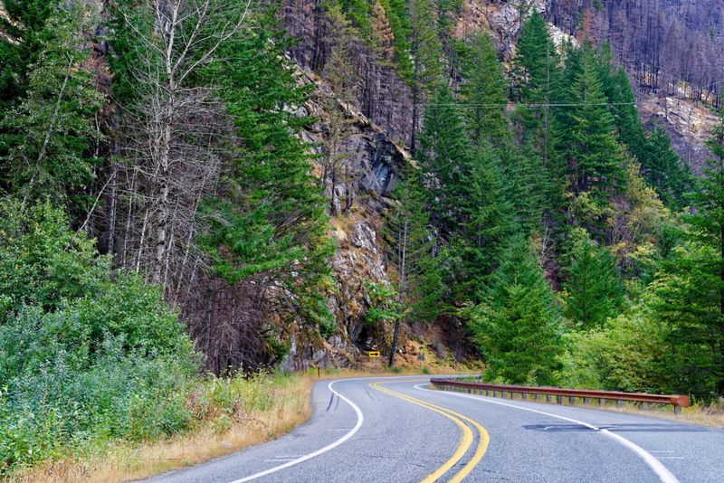 Scenic Byway through North Cascades National Park, Washington
