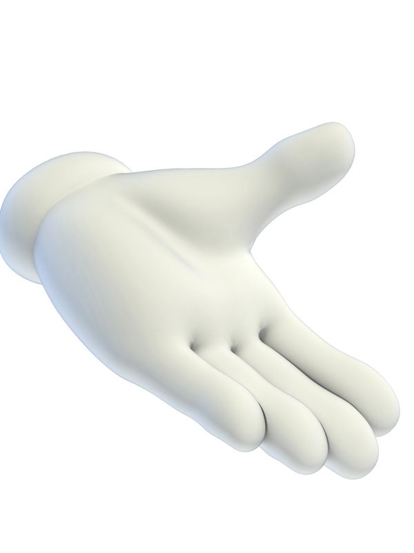 a vulnerable child's hand asking for help