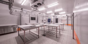 Food processing coldrooms by Celltherm.