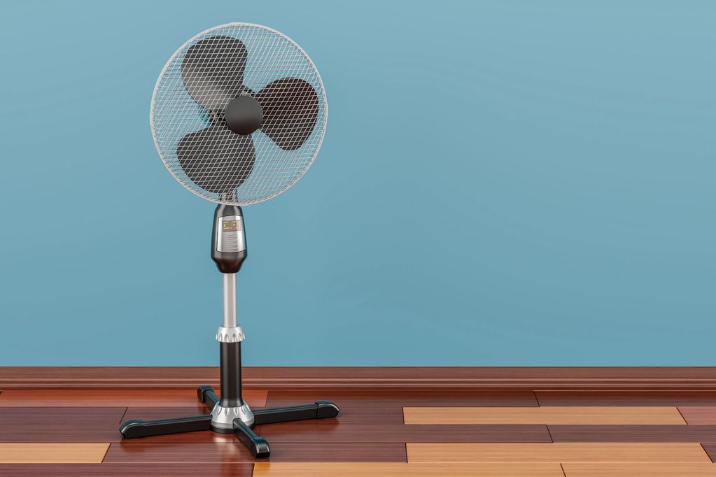 Space-Saving Garage Fan