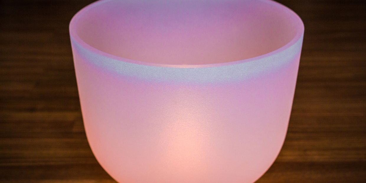 A Quartz crystal singing bowl
