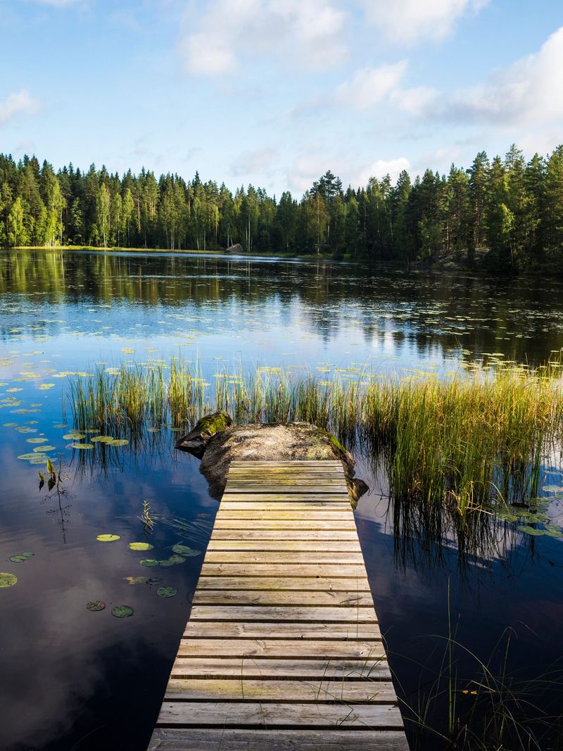 Beautiful Lakeside Views and Reflections - Lusi, Finland