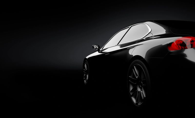 view of luxury car, car of my own design, legal to use.