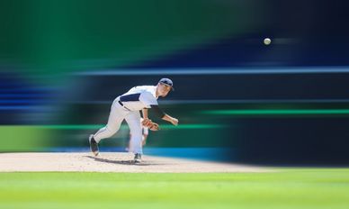 Logo for Gardy O'Flynn Throwing Consulting with sports imagery and slogan.