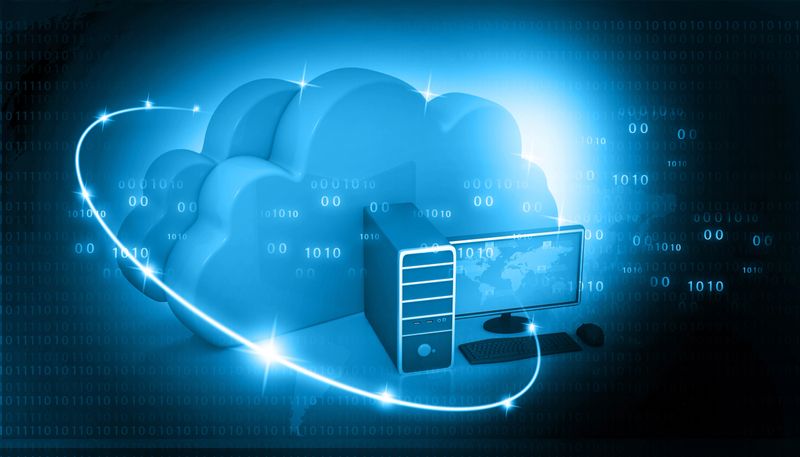 Global Computer network  with cloud computing
