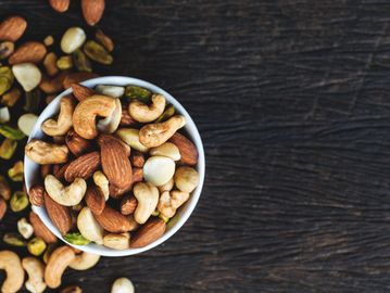 charcuterie, nuts