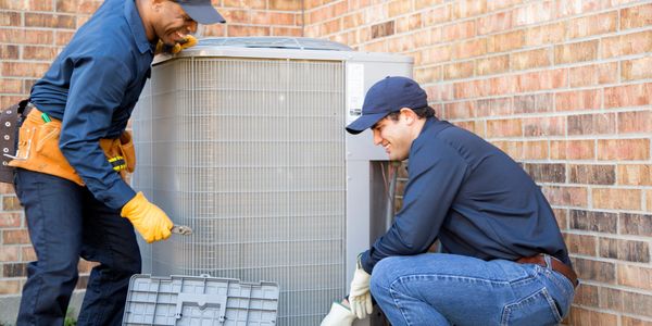 HVAC condenser repair and cleaning 