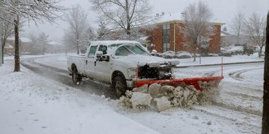 Commercial snow removal 