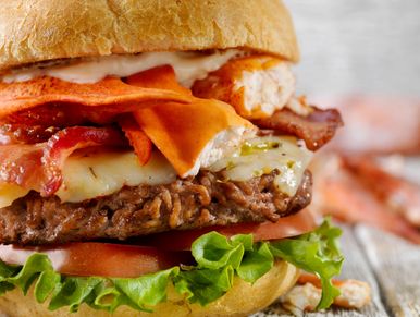 surf n turf lobster smash burger yum