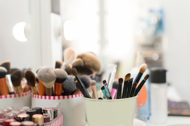 Set of decorative cosmetic.