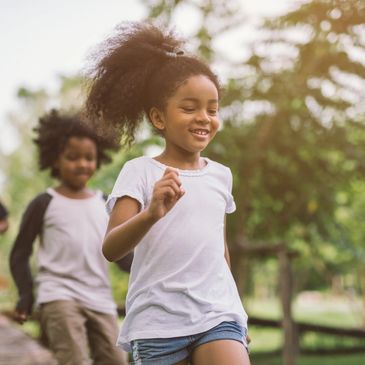 Children Playing Happily