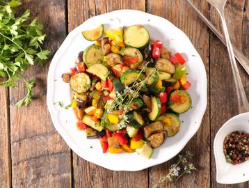 Zucchini Bell Peppers