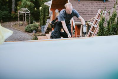 Nationwide Roofing truck ready for your home estimate