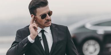 Executive protection with off-duty law enforcement officers. Confidential and professional 