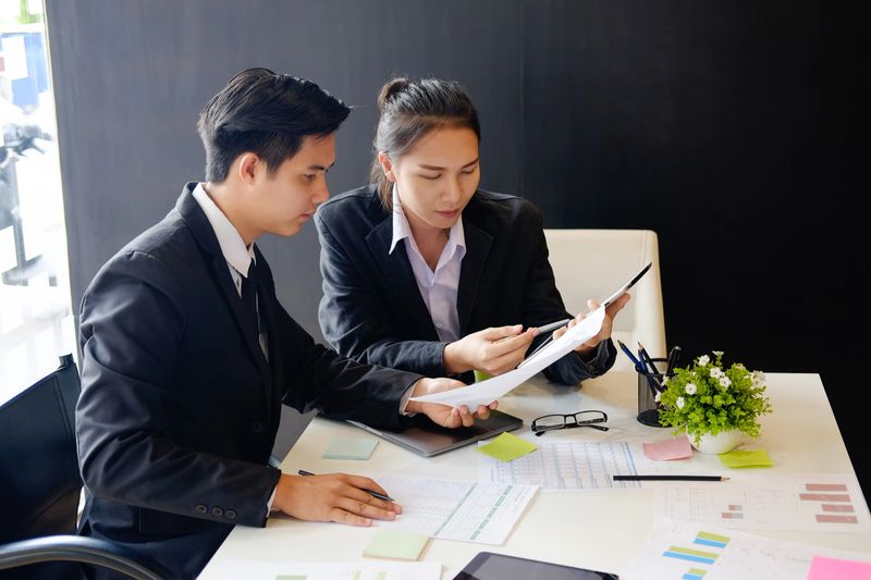 Business people meeting and consult in office.