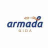 Armada Gıda logo with stylized wheat graphic in blue and orange.