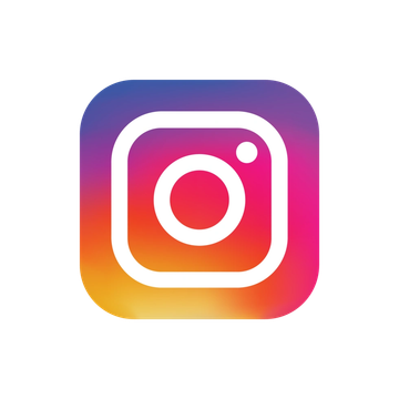 Instagram logo in gradient colors.