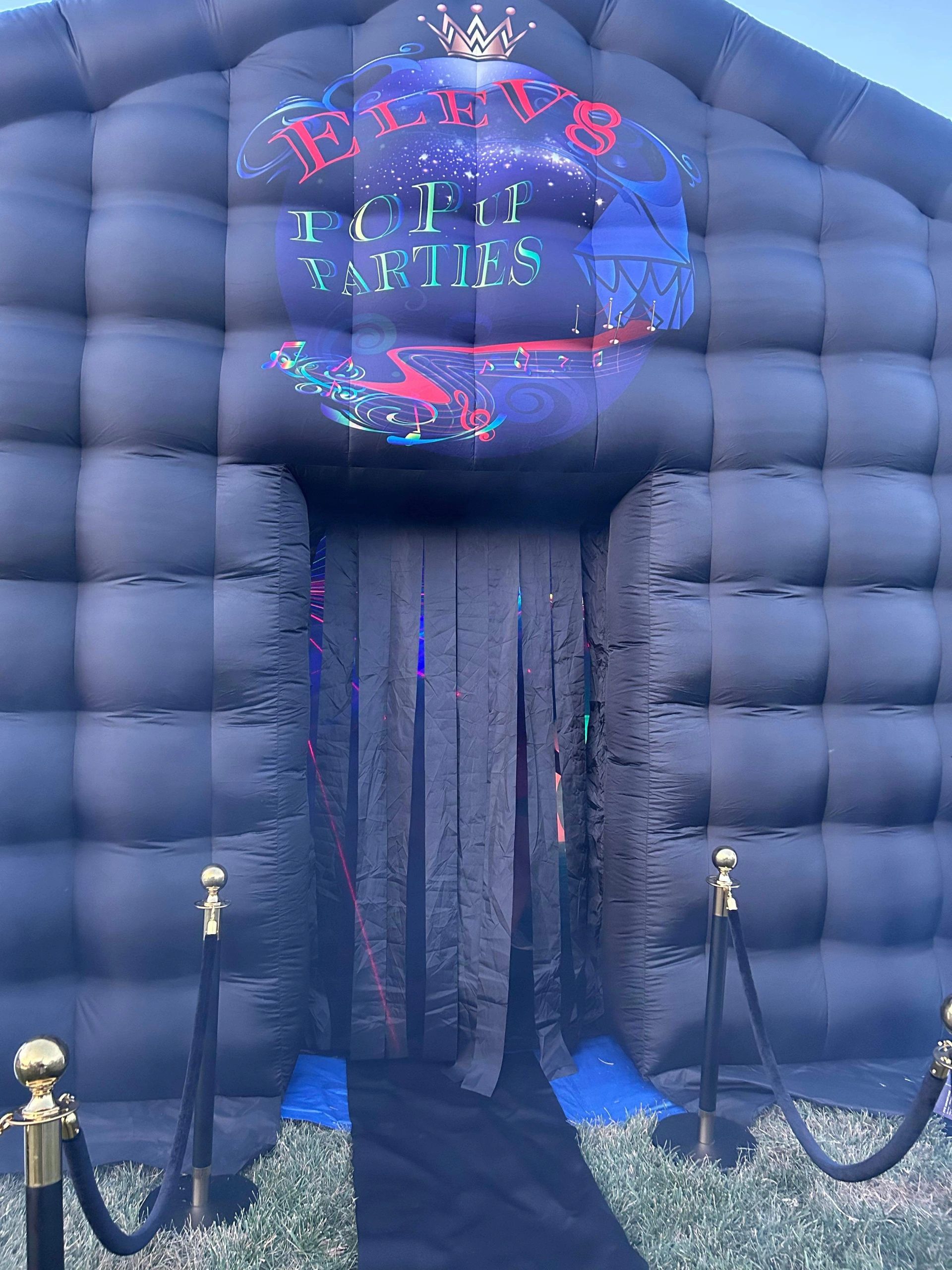 Inflatable party tent