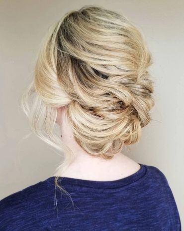 Updo style for special occasion