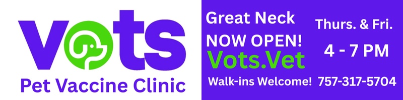 Vots - PET VACCINEs
OLD Great Neck RD. ReservationS page