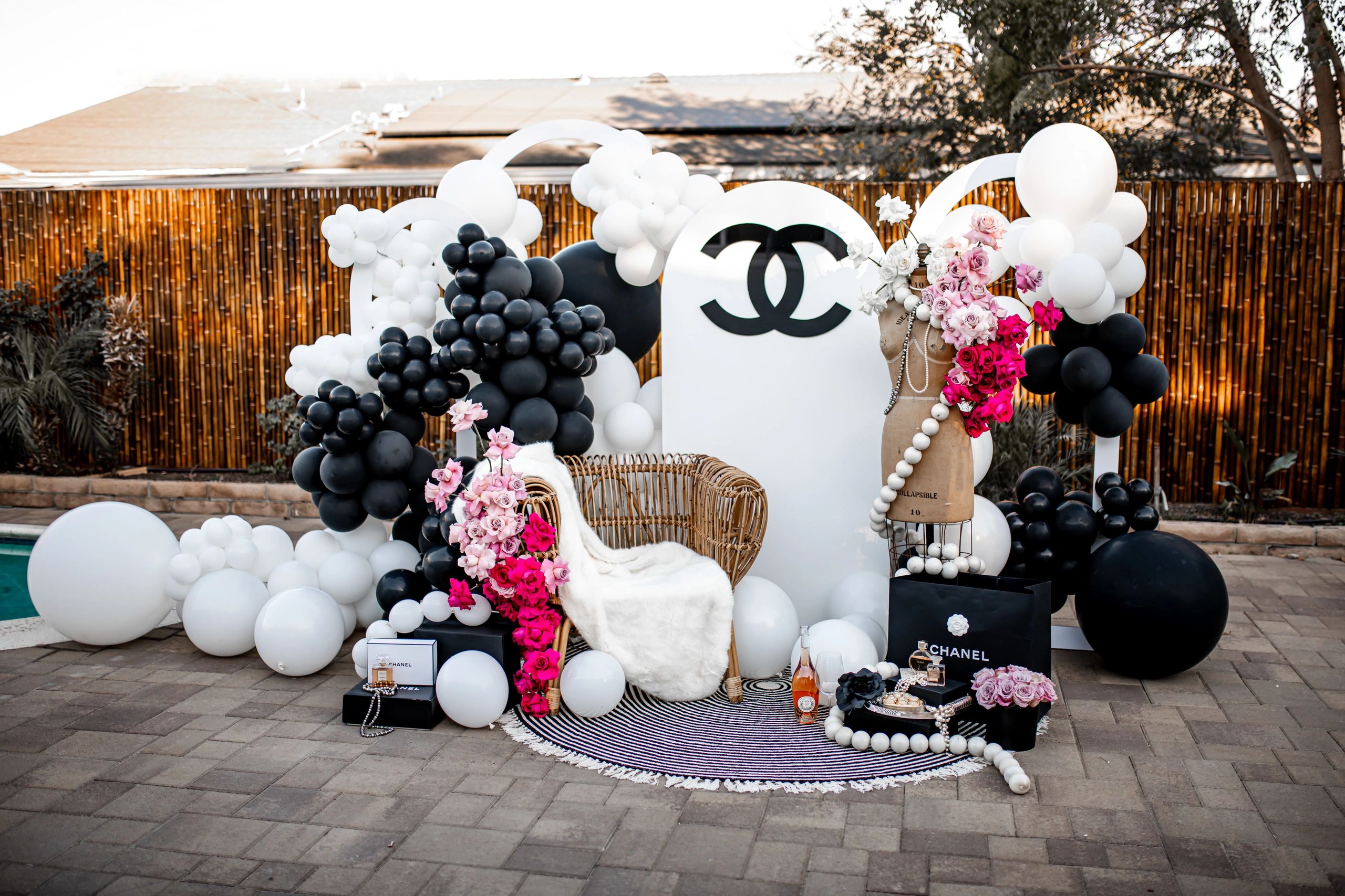 Chanel Inspired party - A Happy Blog