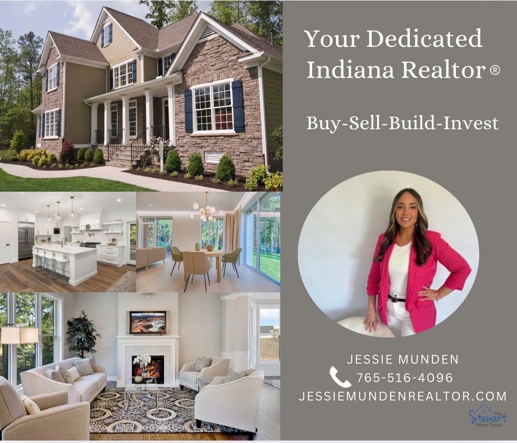 Indiana realtor Jessie Munden helps buy, sell, build, and invest in homes.