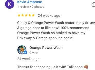 Pressure washing, window cleaning review