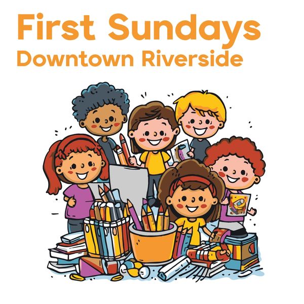 First Sundays in downtown Riverside, CA.