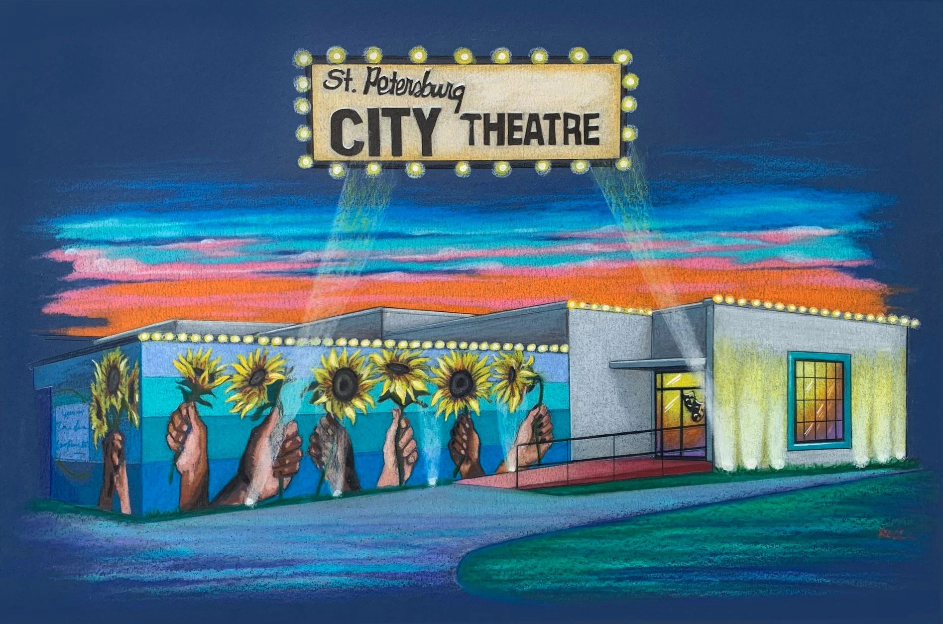St Petersburg City Theatre Incorporated logo