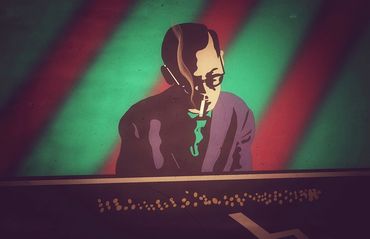 Illustration of Bill Evans