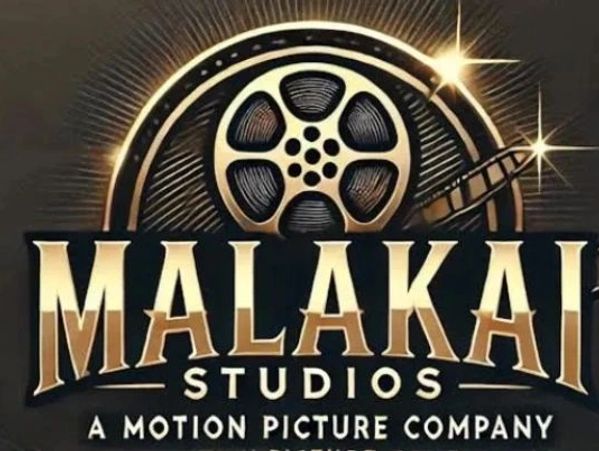 Malakai Studios logo with film reel and text.