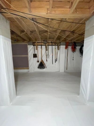 Crawl Space encapsulation and repair Bluffton, South Carolina