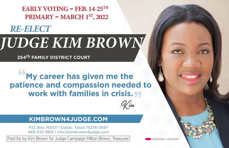Kim Brown For Judge