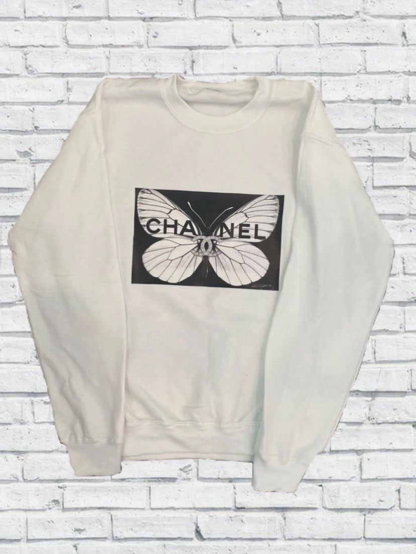 Vintage Brown Chanel Butterfly Enamel CC Logo Sunglasses – Modig