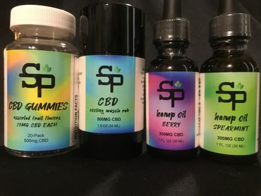 CBD product line by The Spiffy Piff 